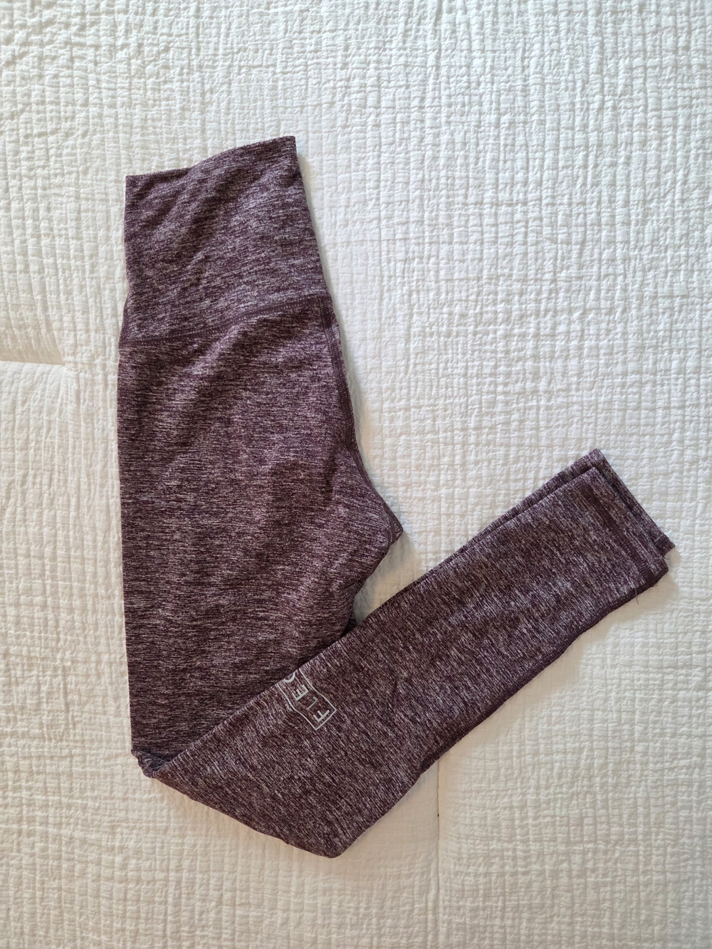 Fleo EL Toro 25" Maroon Heather Leggings